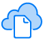 Cloud documents icon