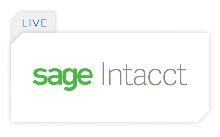Sage Intacct Live